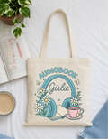 Audiobook Girlie Tote Bag