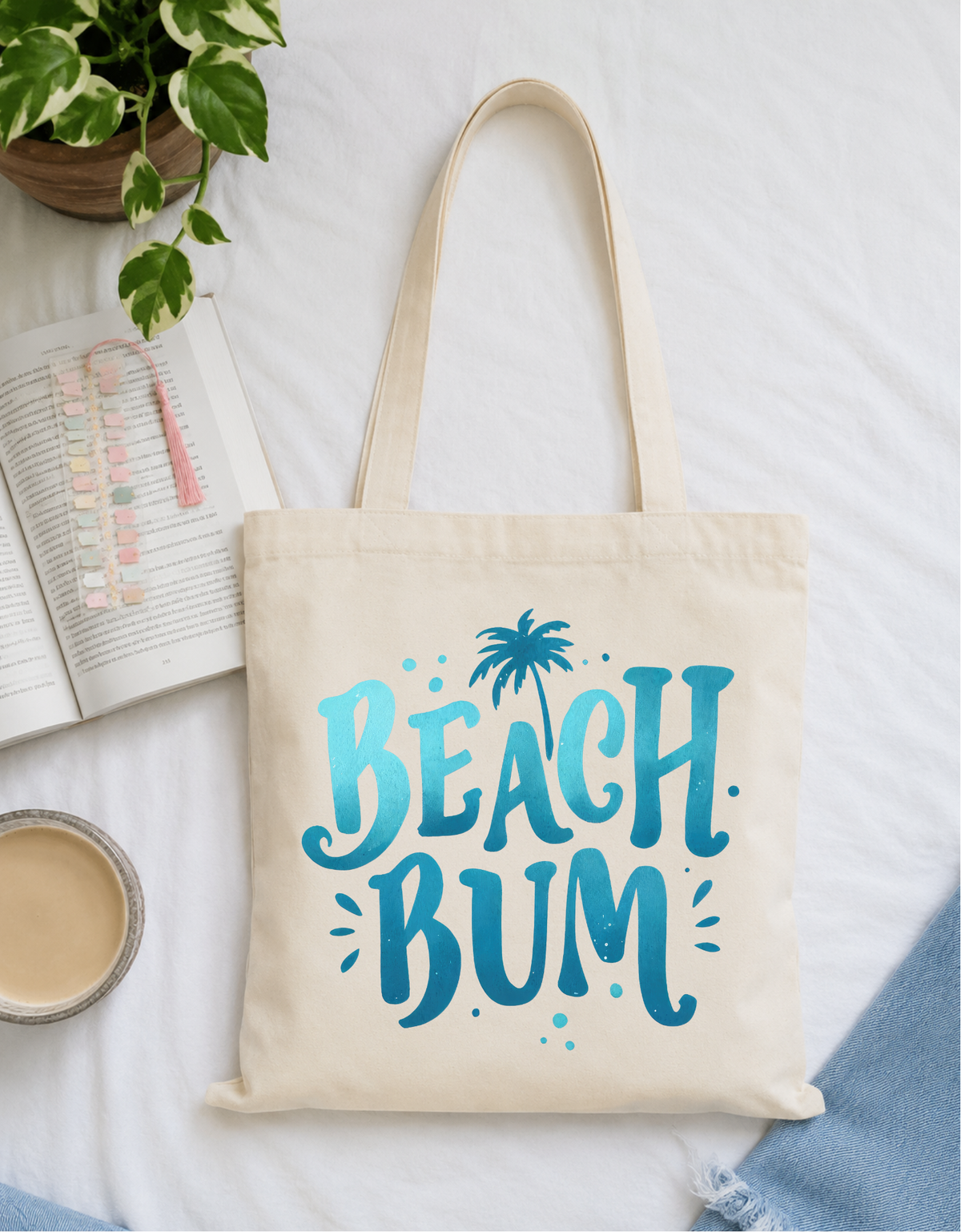 Beach Bum Tote Bag