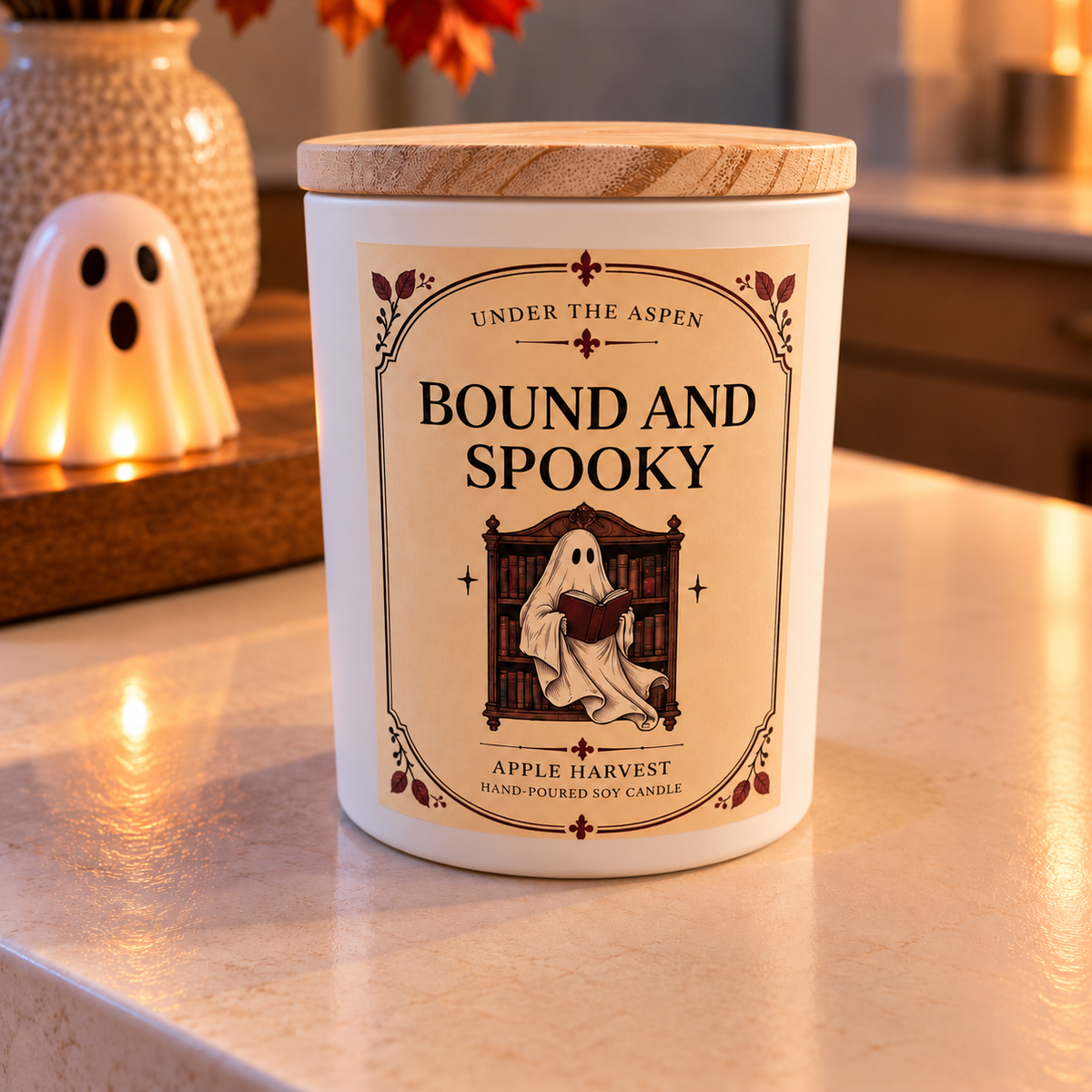 Bound and Spooky | Apple Harvest Soy Candle