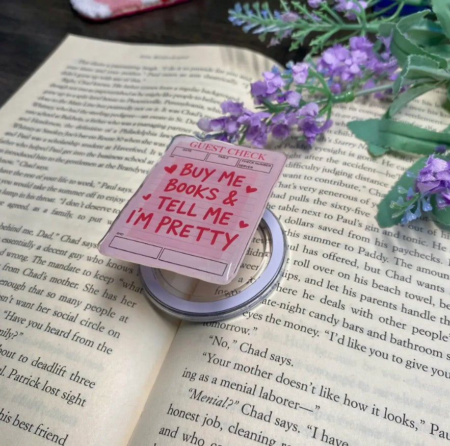 Buy Me Books Pink Magsafe Magnetic Phone Kindle Tablet Grip