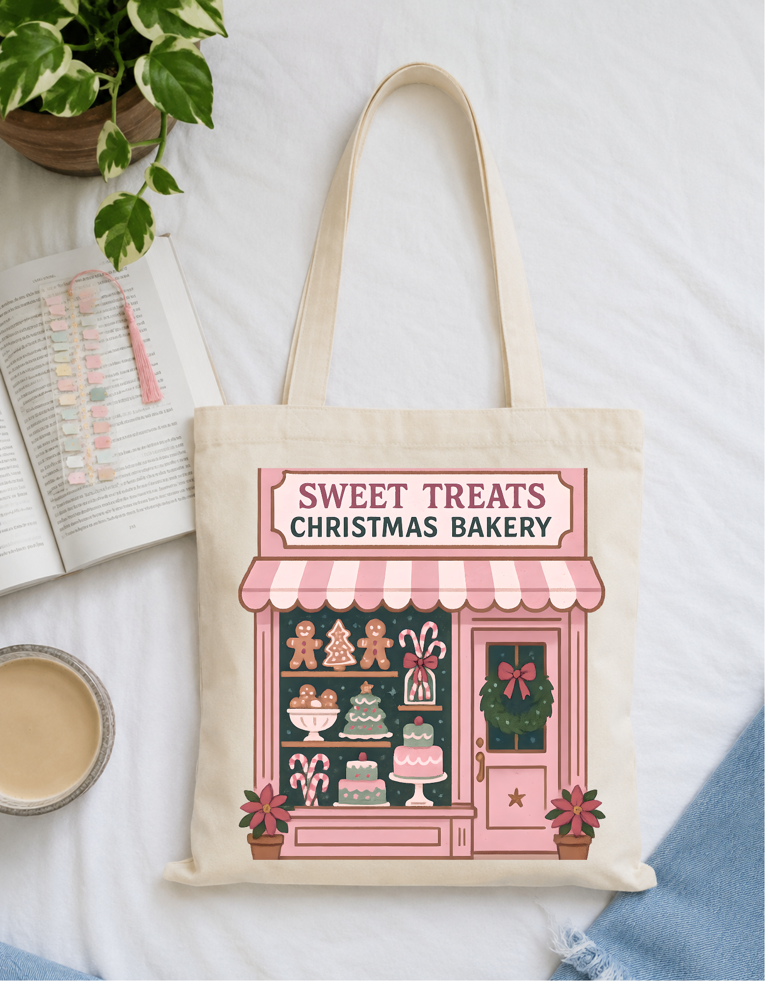 Christmas Bakery Tote Bag