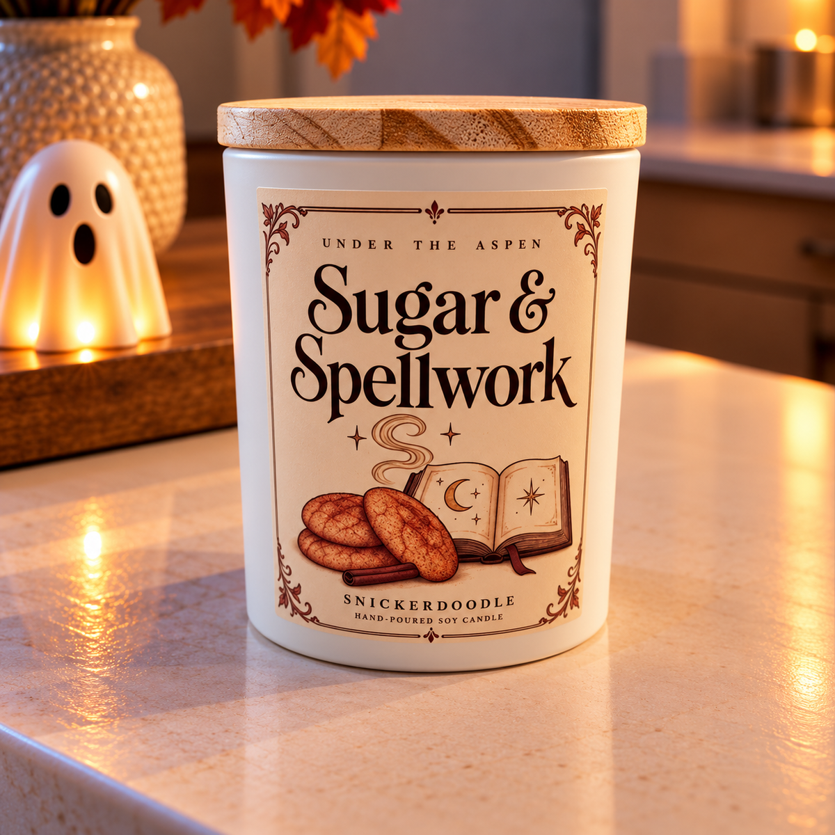 Sugar & Spellwork | Snickerdoodle Soy Candle