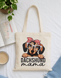 Dachshund Mama Tote Bag