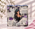 "Good Girls Read Dark Romance" Skinny Tumbler