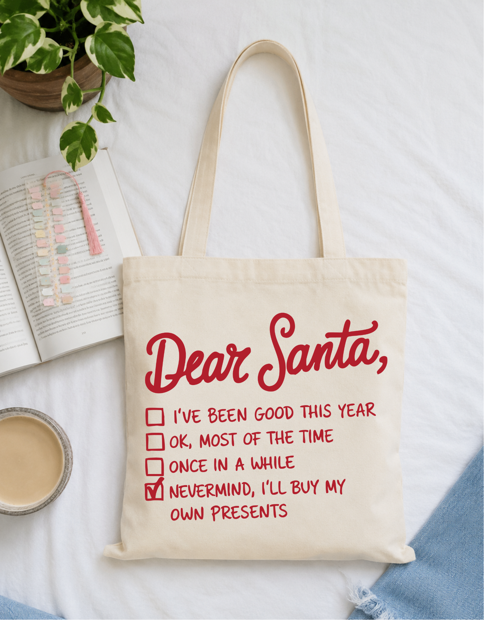Dear Santa Tote Bag