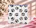 Dog Paws Skinny Tumbler