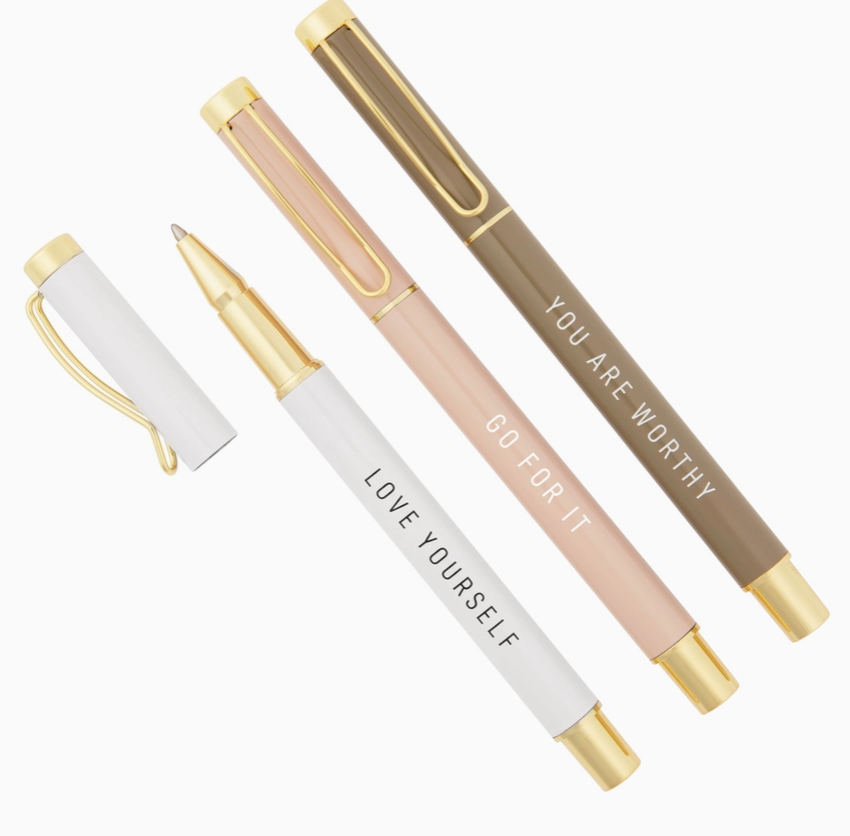 "Go For It" Pen Set