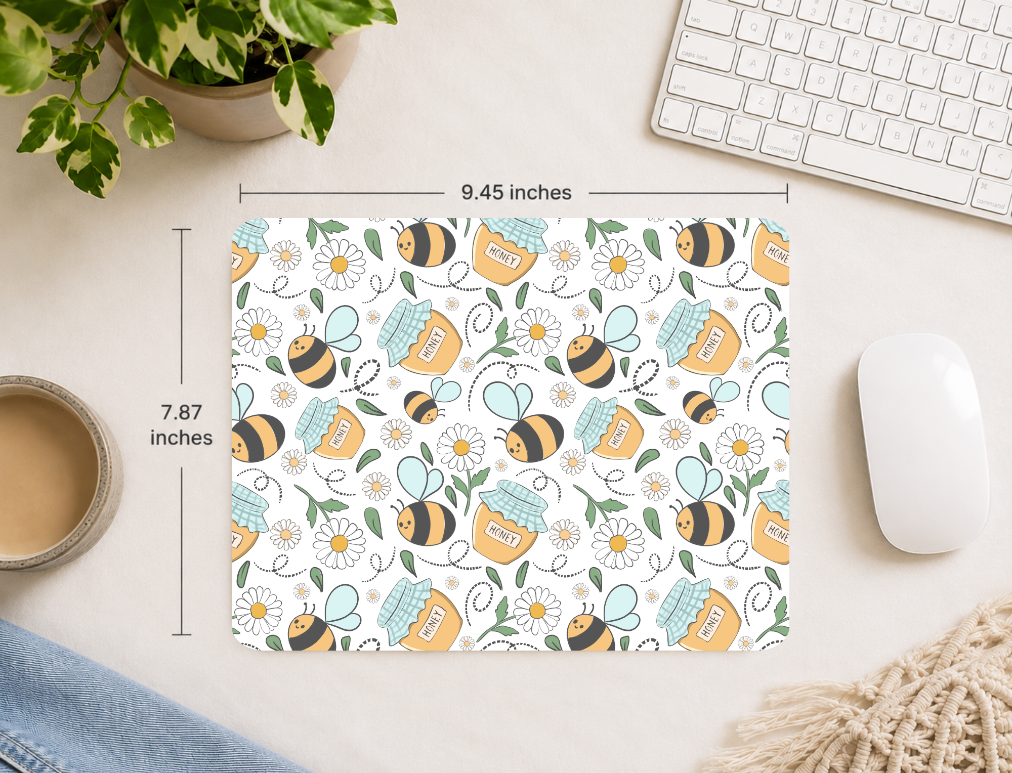 Honey Bees Mousepad