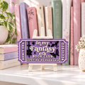In My Fantasy Era Book Club Ticket | 3D Printed Bookish Shelf Decor