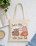 Just a Girl Who Loves Fall Tote Bag