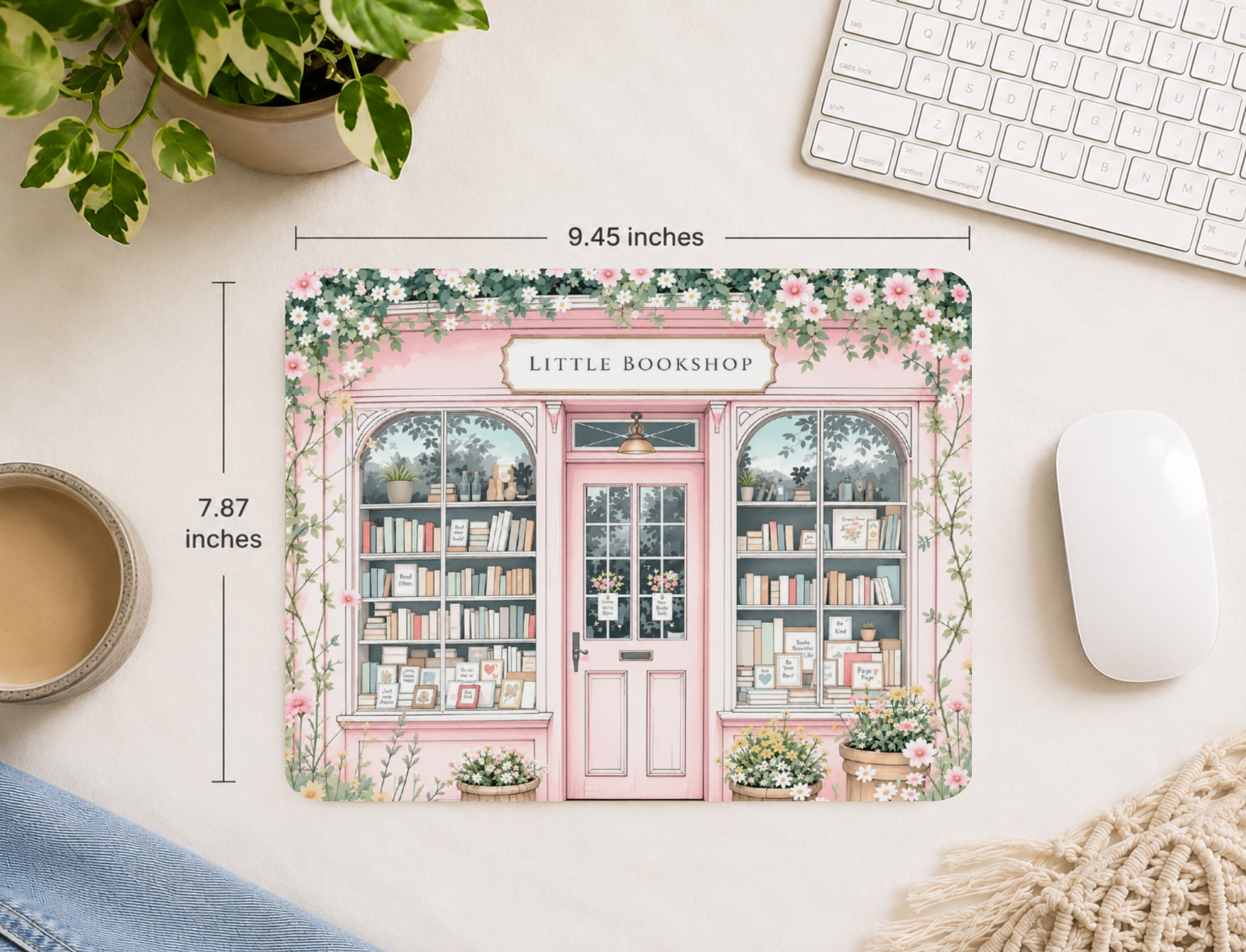 Little Bookshop Mousepad