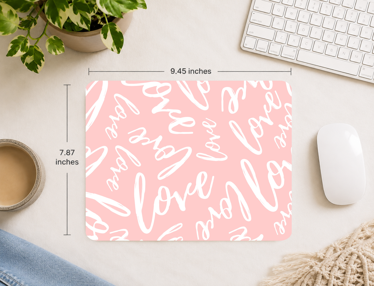 Love Script Mousepad