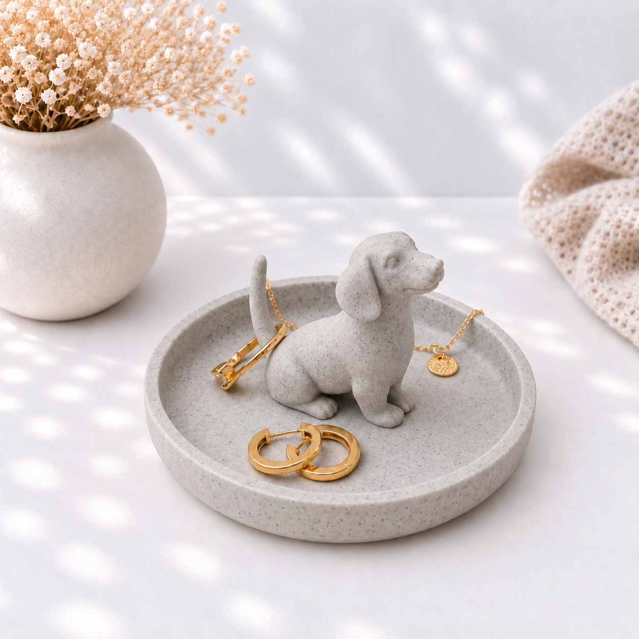 3D Printed Dachshund Ring Dish