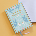 Floral Journal – Light Blue