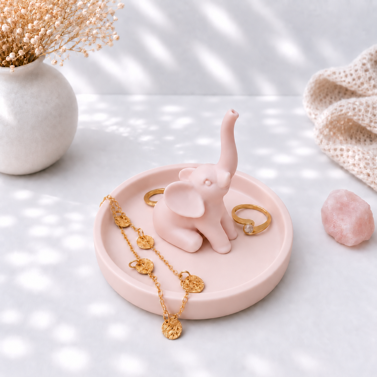 3D Printed Elephant Ring Dish