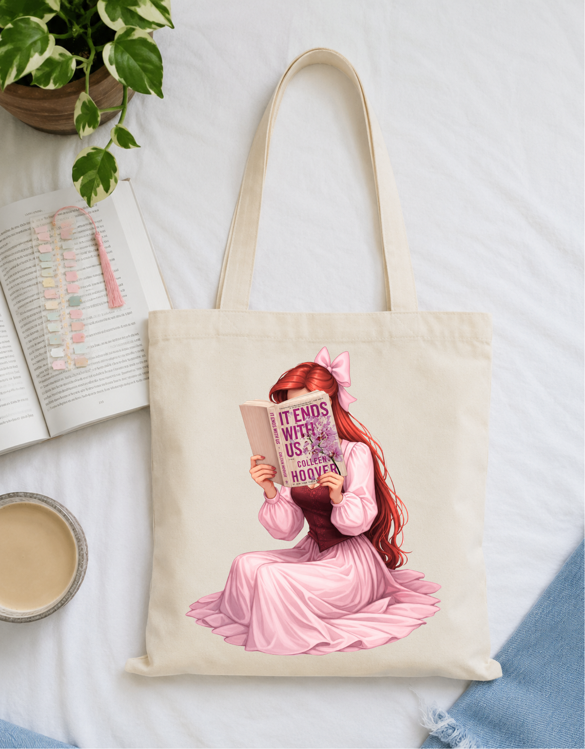Reading Princess Tote Bag