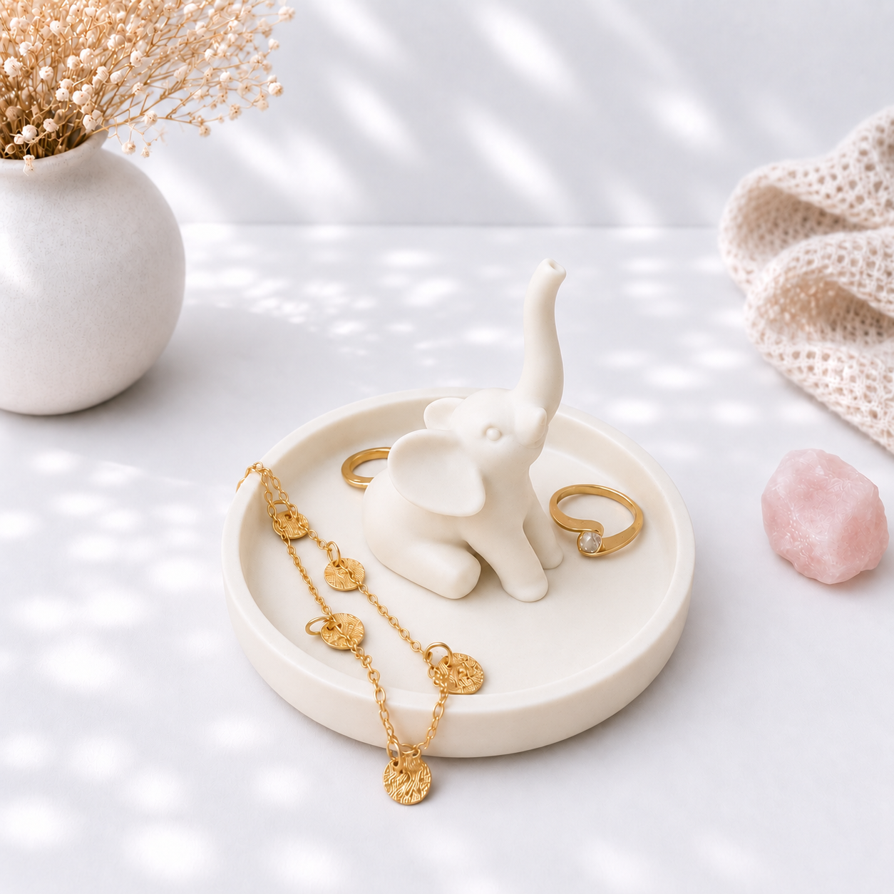 3D Printed Elephant Ring Dish