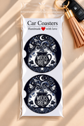 "Witch's Brew" Celestial Car Coasters